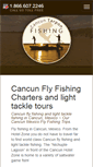 Mobile Screenshot of cancuntarponfishing.com